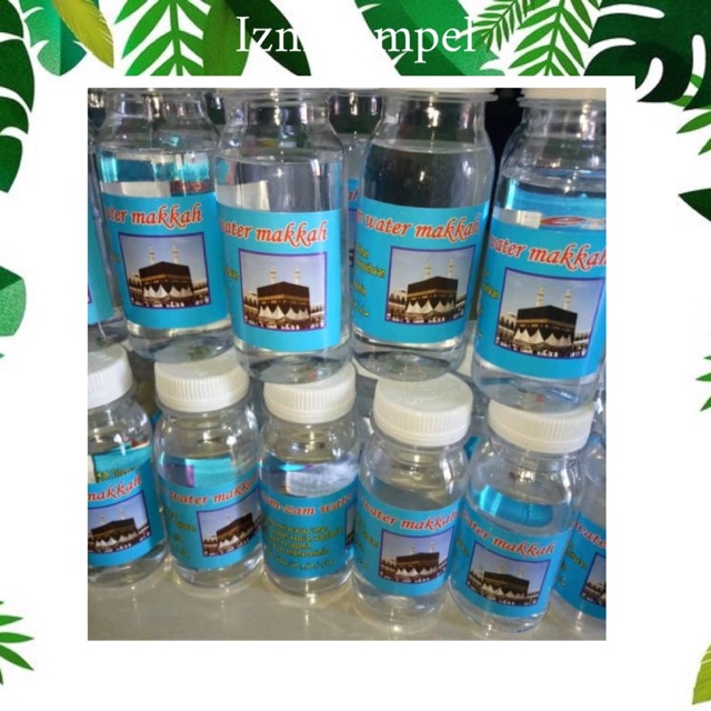 

Air zam zam halal asli dari Arab