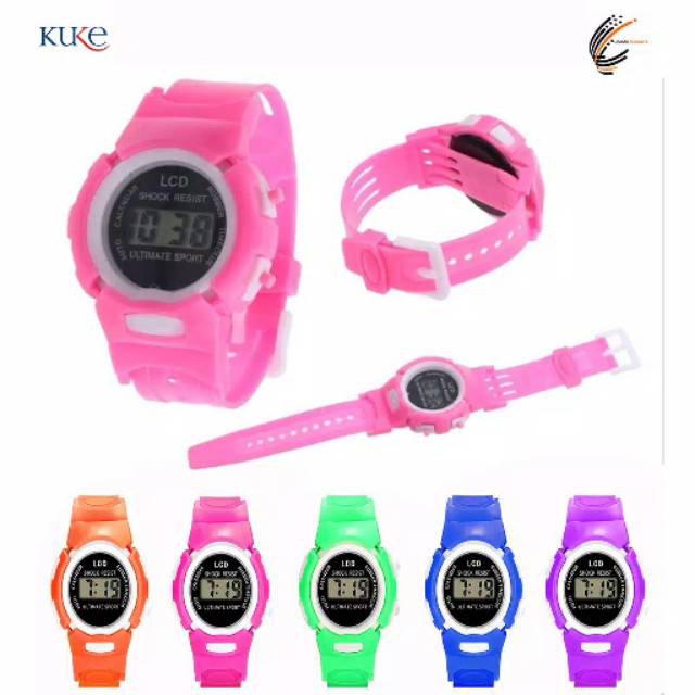 Jam tangan anak digital / jam tangan anak import