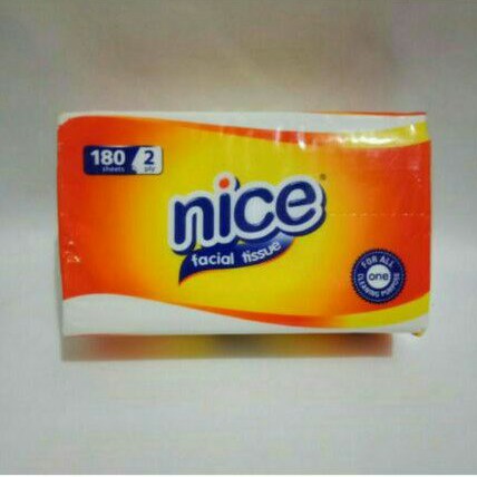 TISSUE NICE 180 SHEET 2 PLY ECERAN FACIAL-1