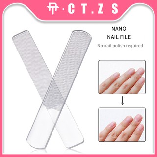 Image of 【CT】[Dapat BOX] Nano Glass Nail File Buffer untuk Alat Manicure Nail Art #PR 73