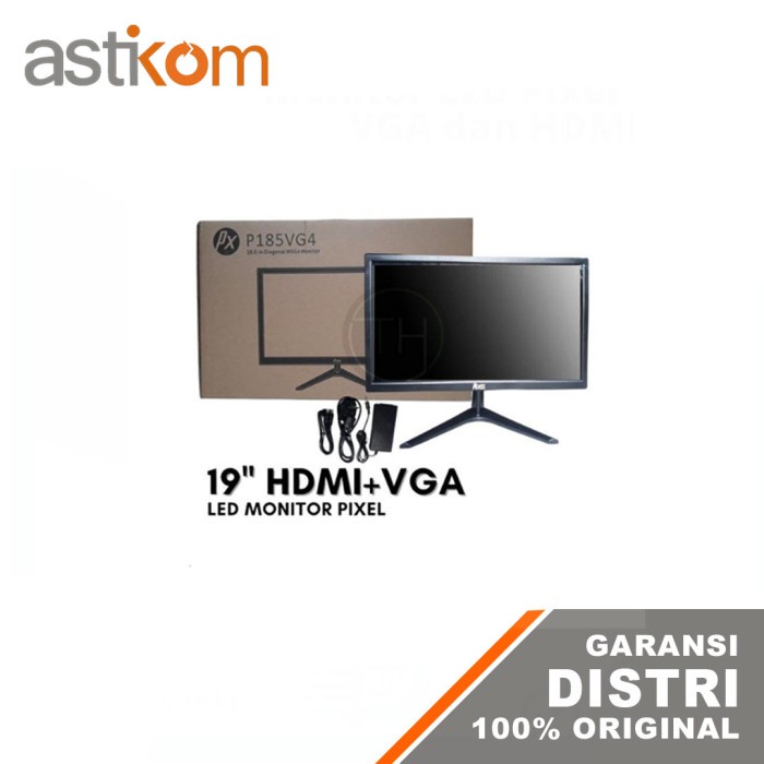 LED Monitor 19&quot; Pixel HDMI VGA Monitor LED Murah