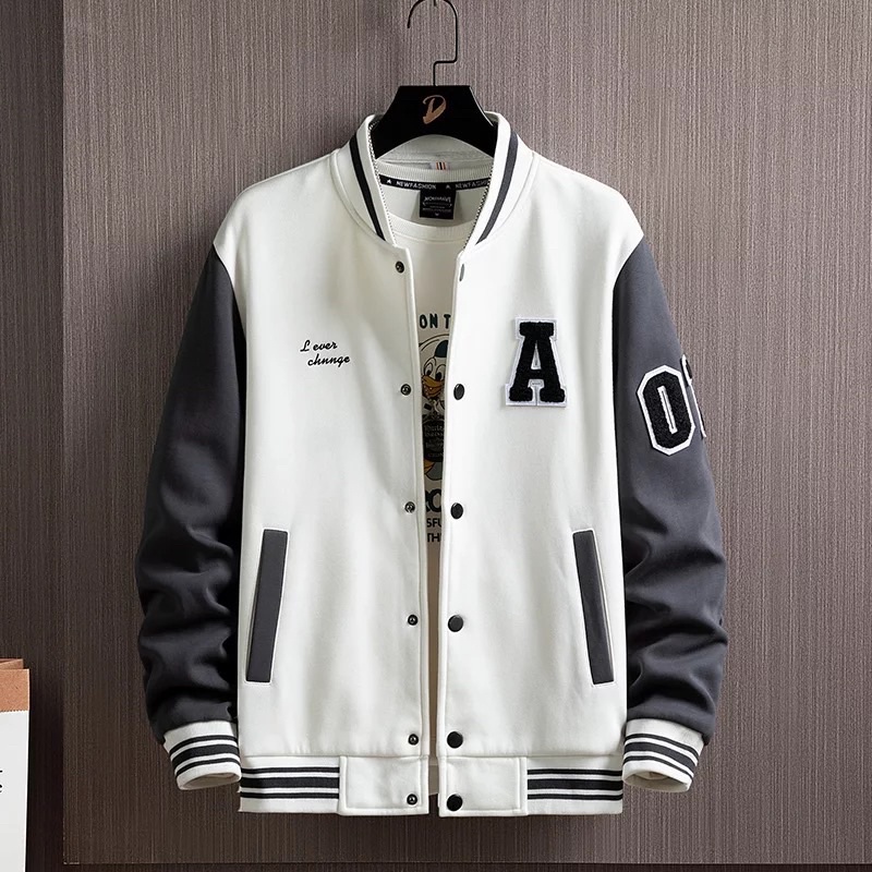 A EVER BASEBALL 2XL 3XL Varcity Jacket Oversize | Unisex Jacket Fashion Terkini Korean Style