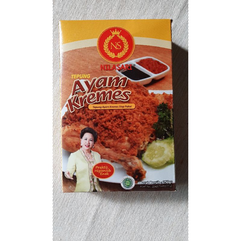 

Tepung ayam Kremes Nilasari