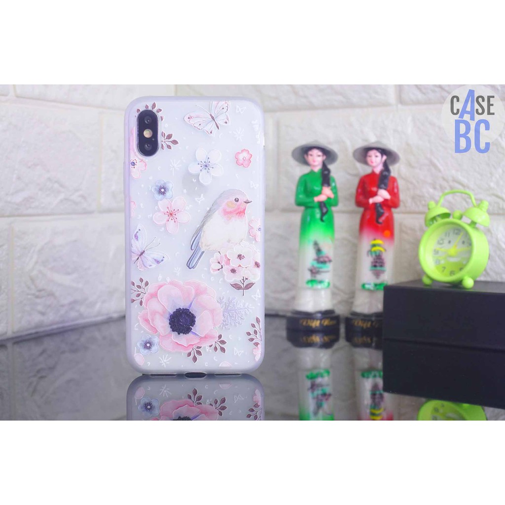 Case Flower Motif Bunga Sakura Xiaomi Redmi 6A Redmi 6 Pro Redmi 6 Redmi 7 Redmi 7A