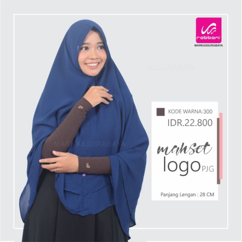 MANSET LOGO RABBANI UKURAN PANJANG POLOS-300 cokpi