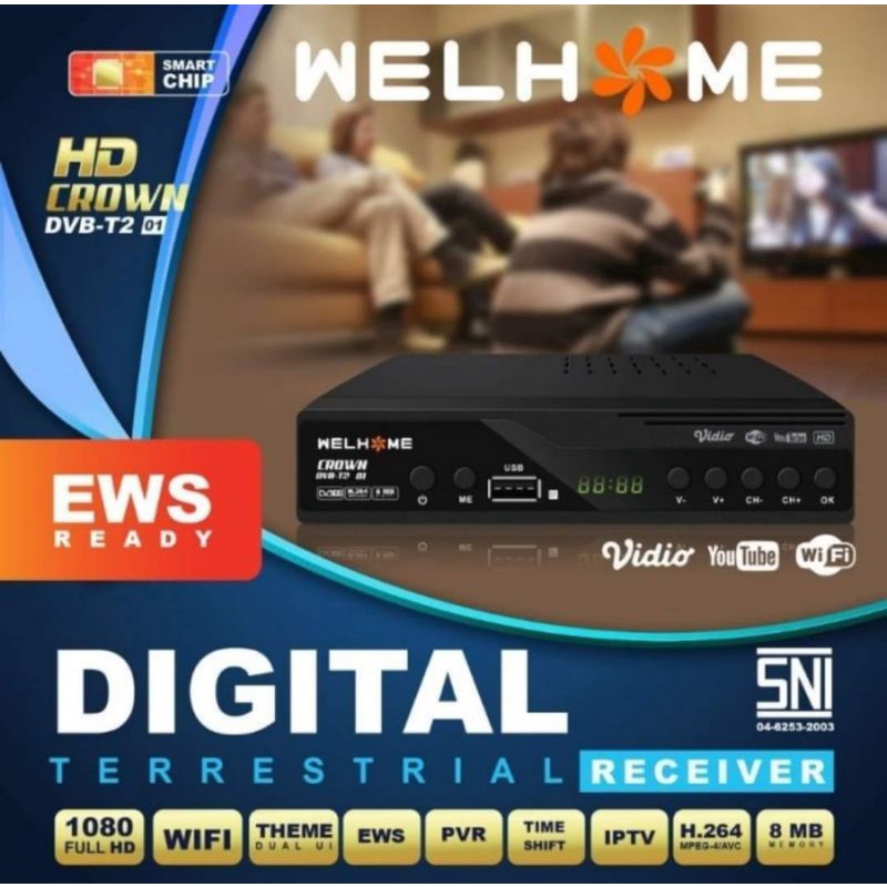 STB = SET TOP BOX WELHOME SNI NEW