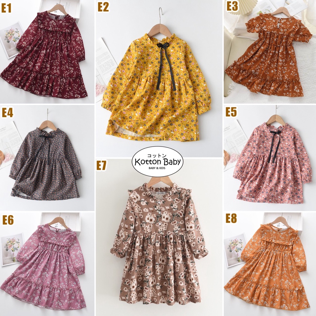 2-6thn | DRESS BAYI ANAK [KUALITAS IMPOR] GAUN BAYI PESTA ELEGAN FORMAL PEREMPUAN E catalog