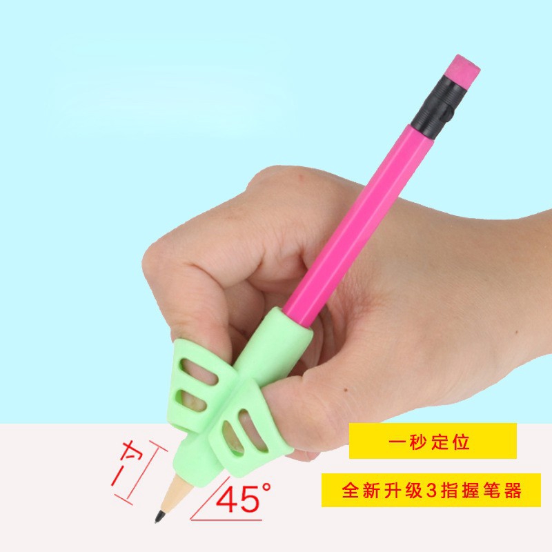 【COD Tangding】Children 3-finger Pen Grip Holder Pencil Writing Posture Correction Tool