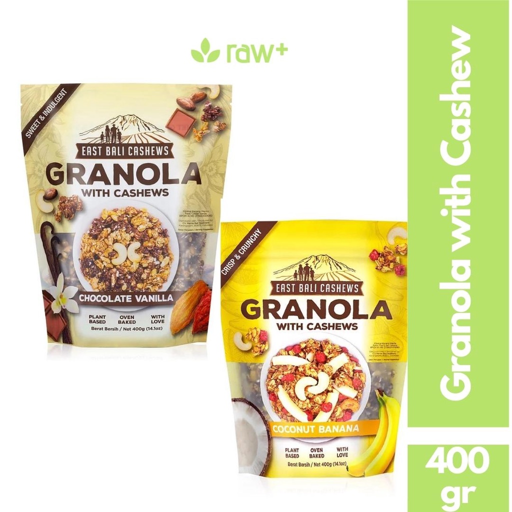 

GRANOLA BITES - EAST BALI CASHEW 400 gr
