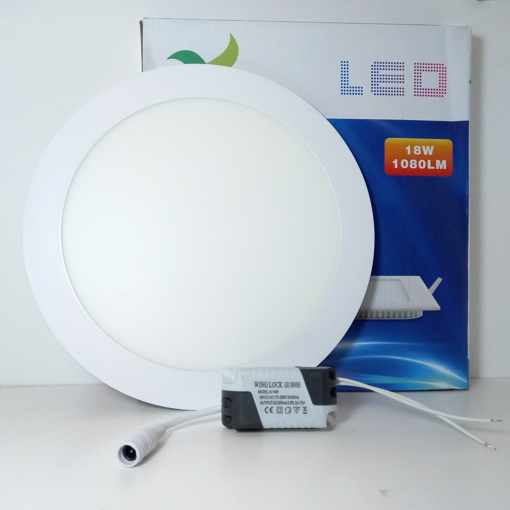 LAMPU DOWNLIGHT LED 18 WATT KUNING INBOW LAMPU PANEL LED 18w BULAT IB