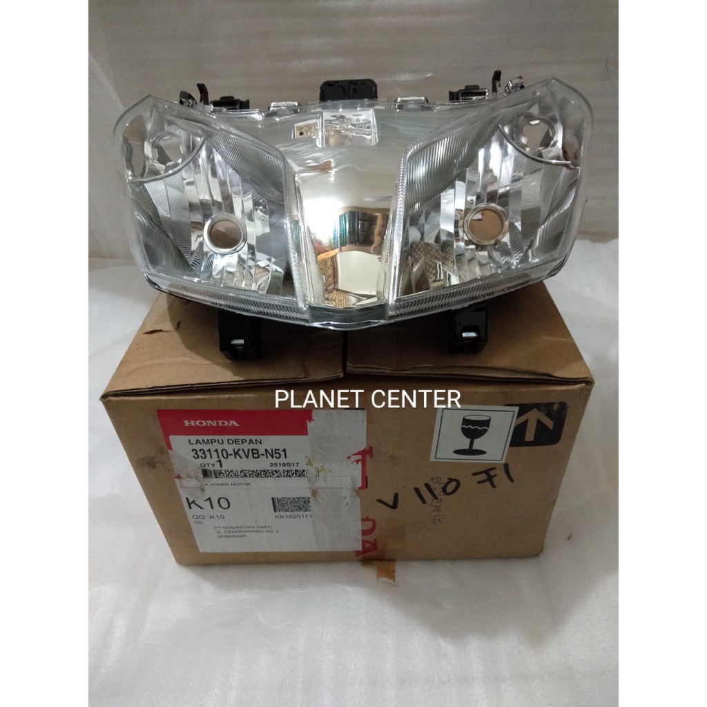 REFLEKTOR LAMPU DEPAN VARIO 110 KARBU-KVB AHM ORIGINAL BERKUALITAS