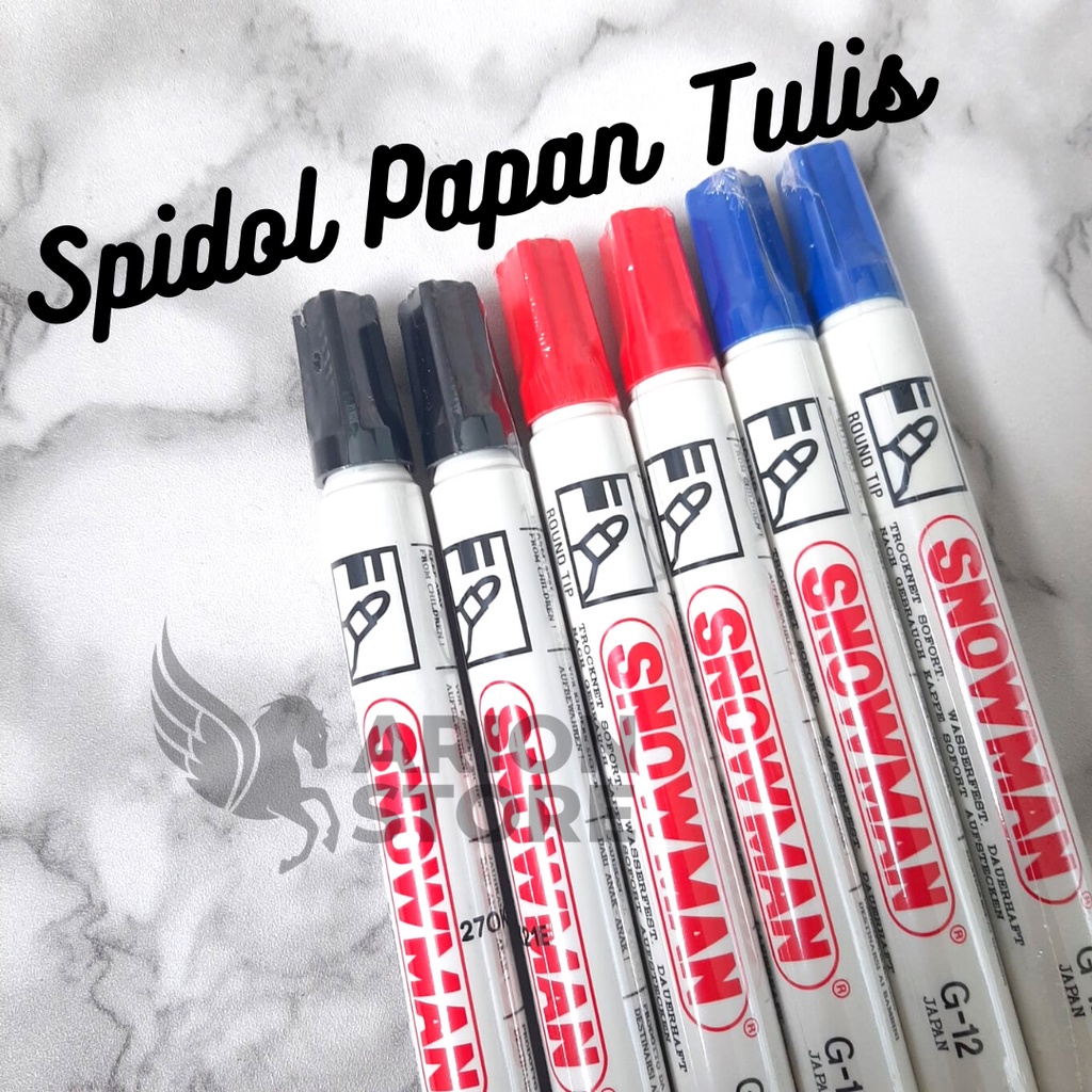

[ARION STORE] Spidol Papan Tulis Whiteboard & Permanen Snowman