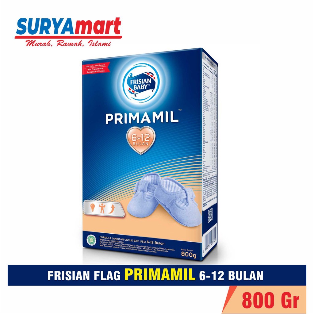 Susu FRISIAN FLAG PRIMAMIL Usia 6-12 Bulan 750gr