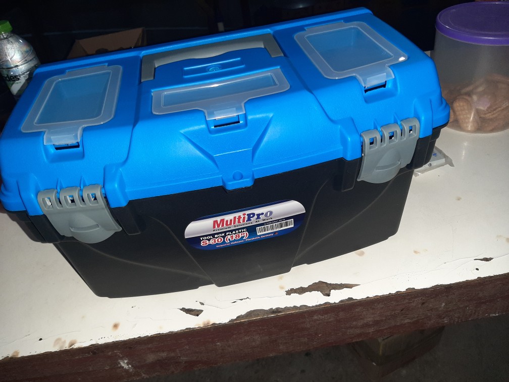 Multipro Toolbox 18 Tool Box Plastik Tempat Menyimpan Perkakas Multipro Tempat Perkakas