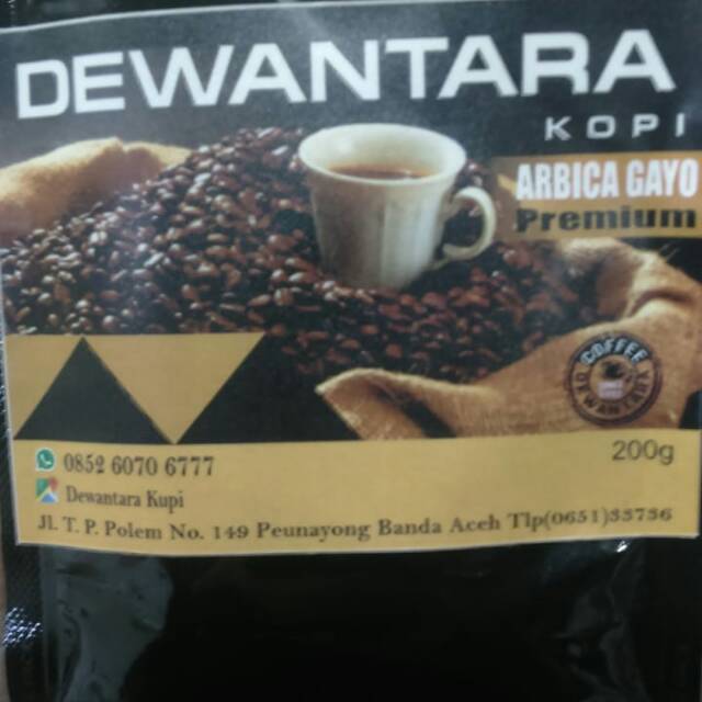 

Kopi arabica gayo asli tanpa pengawet di jamin halal kwalitas no 1