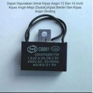 kapasitor kipas angin 1,5 uF 450vac / capasitor 1,5 mikro