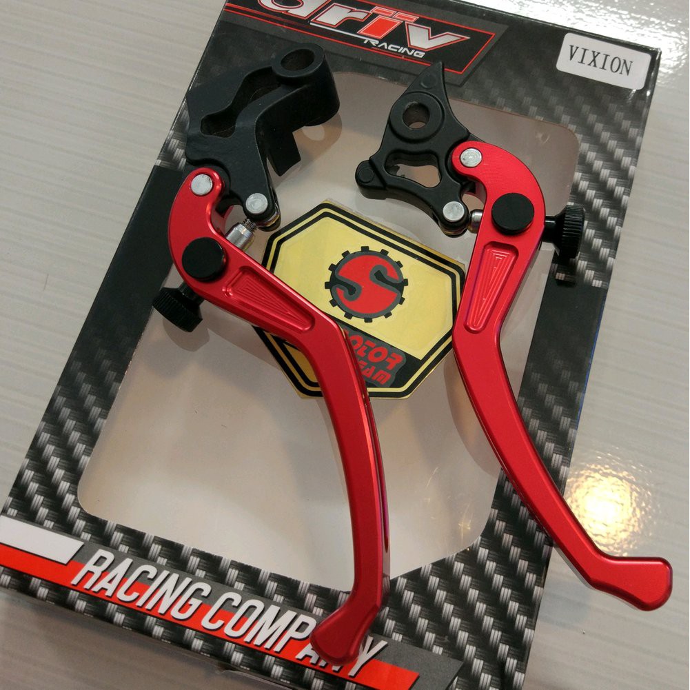 Handle Vixion Model KTC Driv Racing Merah