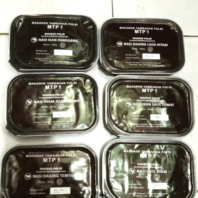 

[COD] ransum polri mtp makanan [COD]