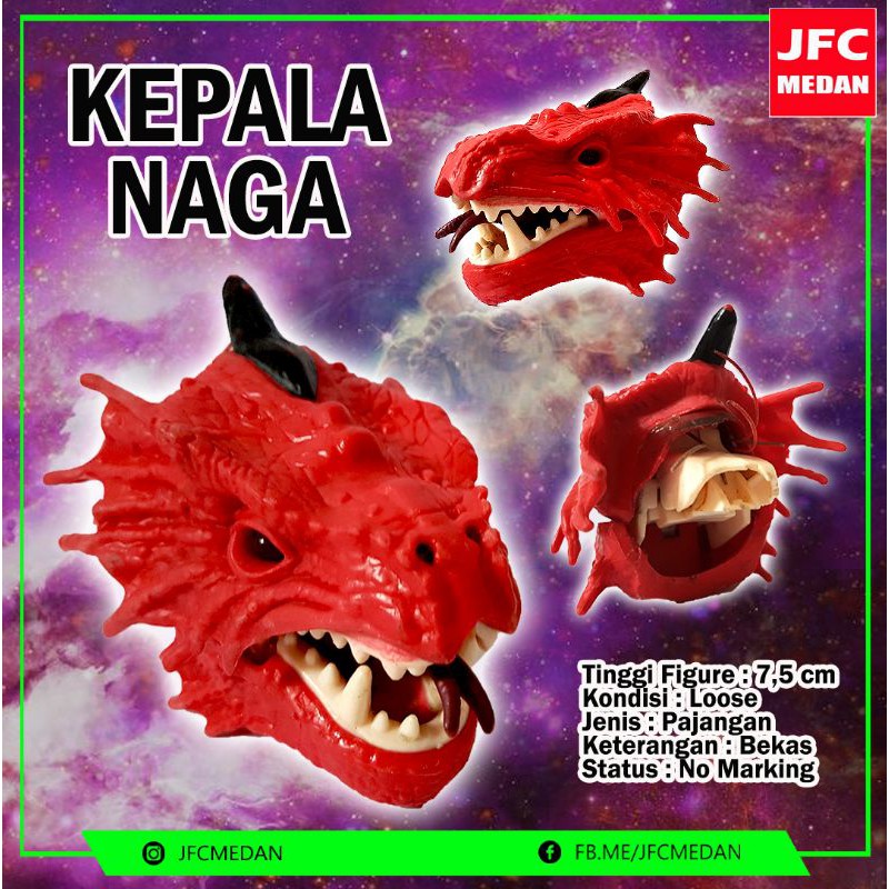 

kepala naga merah