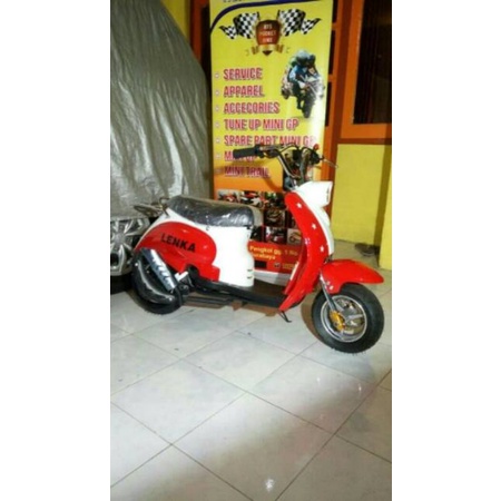 MOTOR MINI SCOOPY LENKA SC 1 MESIN 2 TAK 49 CC