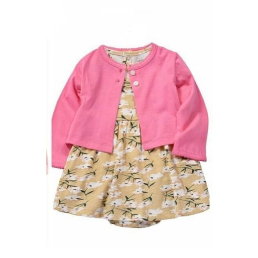 DRESS ROMPER CARDIGAN CARTER'S ANAK BAYI CEWEK C1037-11