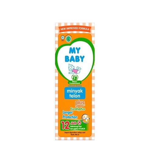 My Baby Minyak Telon Plus Eucalyptus Longer Protection 90ml