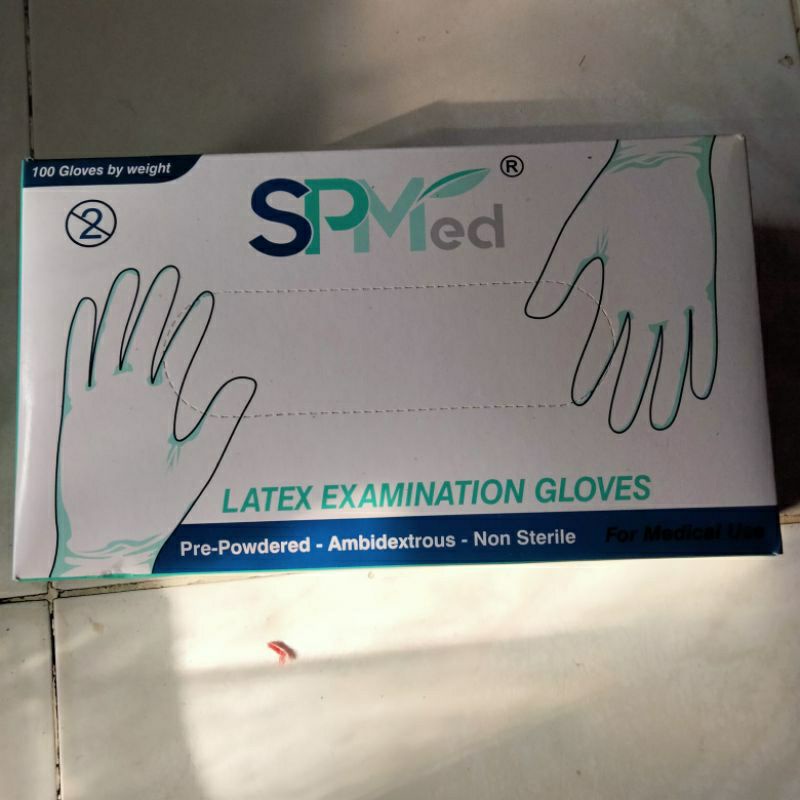 Sarung Tangan Latex  -  SPMed - Protos