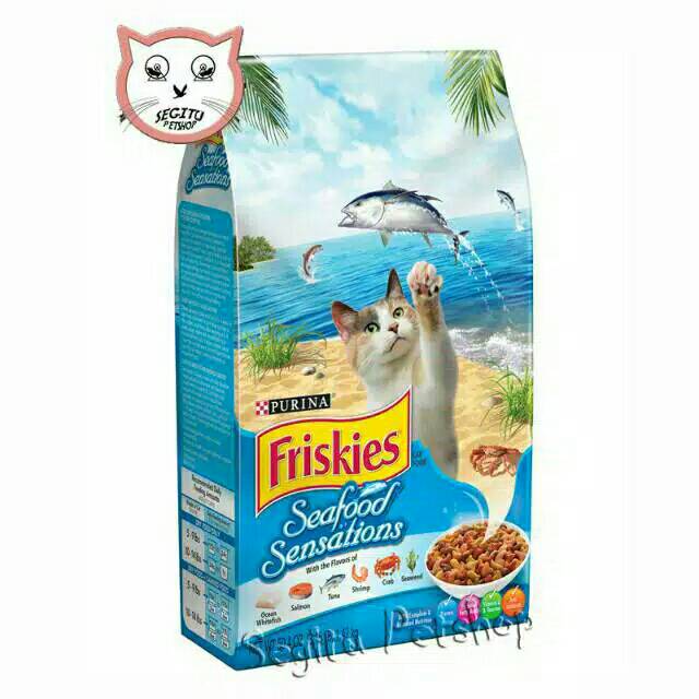 Makanan kucing PURINA Friskies seafood