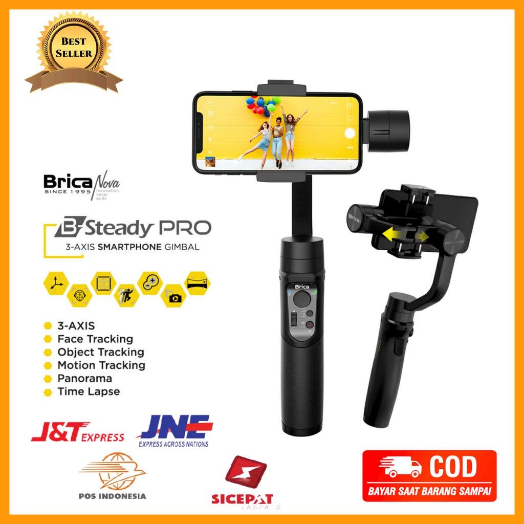 Gimbal brica bsteady gimbal setabilizer kamera murah