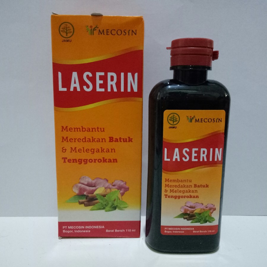 Laserin Sirup Obat Batuk - 110 Ml Obat Batuk Herbal