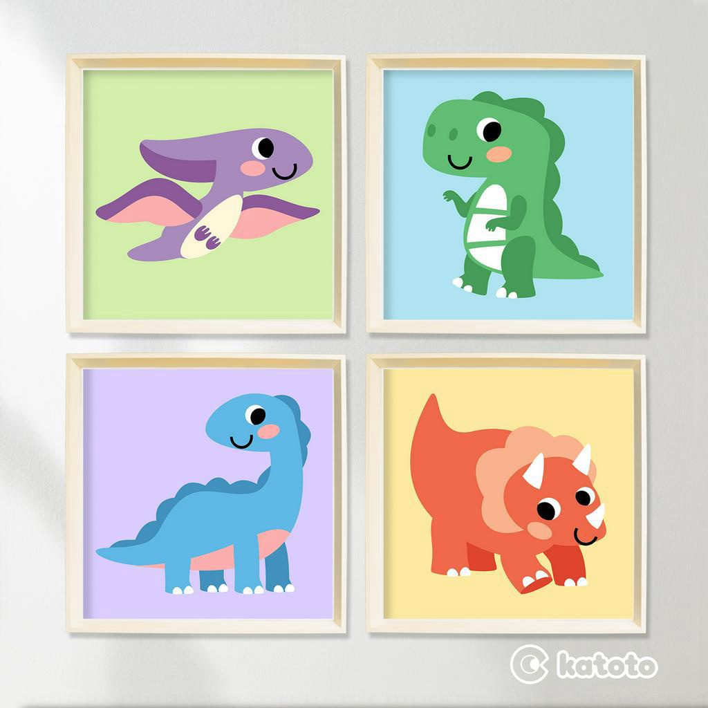 

PAINT BY NUMBER BABY DINO. PAINTING KIT. PAKET MELUKIS DINOSAURUS UNTUK ANAK. DINOSAURS SERIES KATOTO