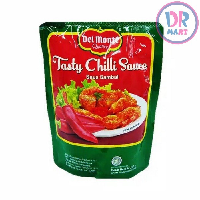 

Del Monte Tasty Chilli Sauce Pouch 200G