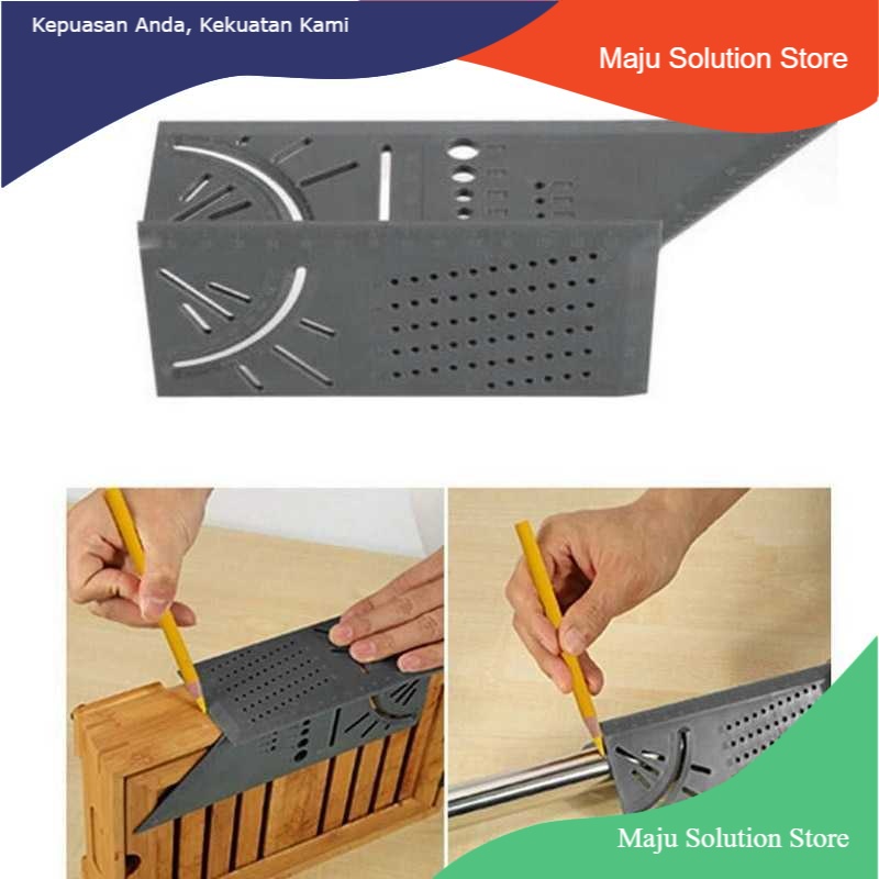 

PROMO DIDIHOU Penggaris Mark Line 3D Measuring Ruler Gauge - M141426 MURAH