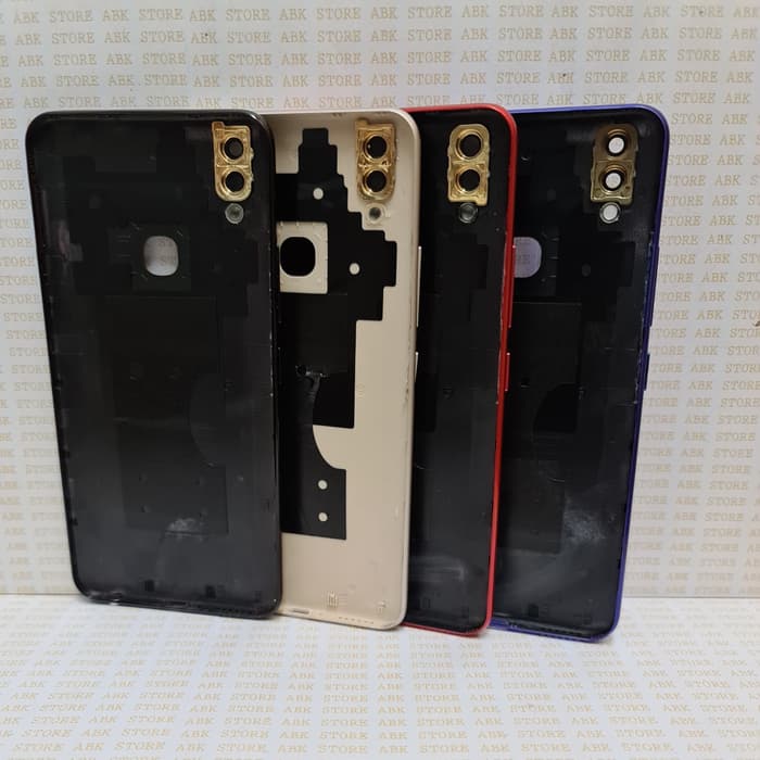 Backdoor Backcover Tutup belakang Back Casing Kesing VIVO V9 Original - Biru