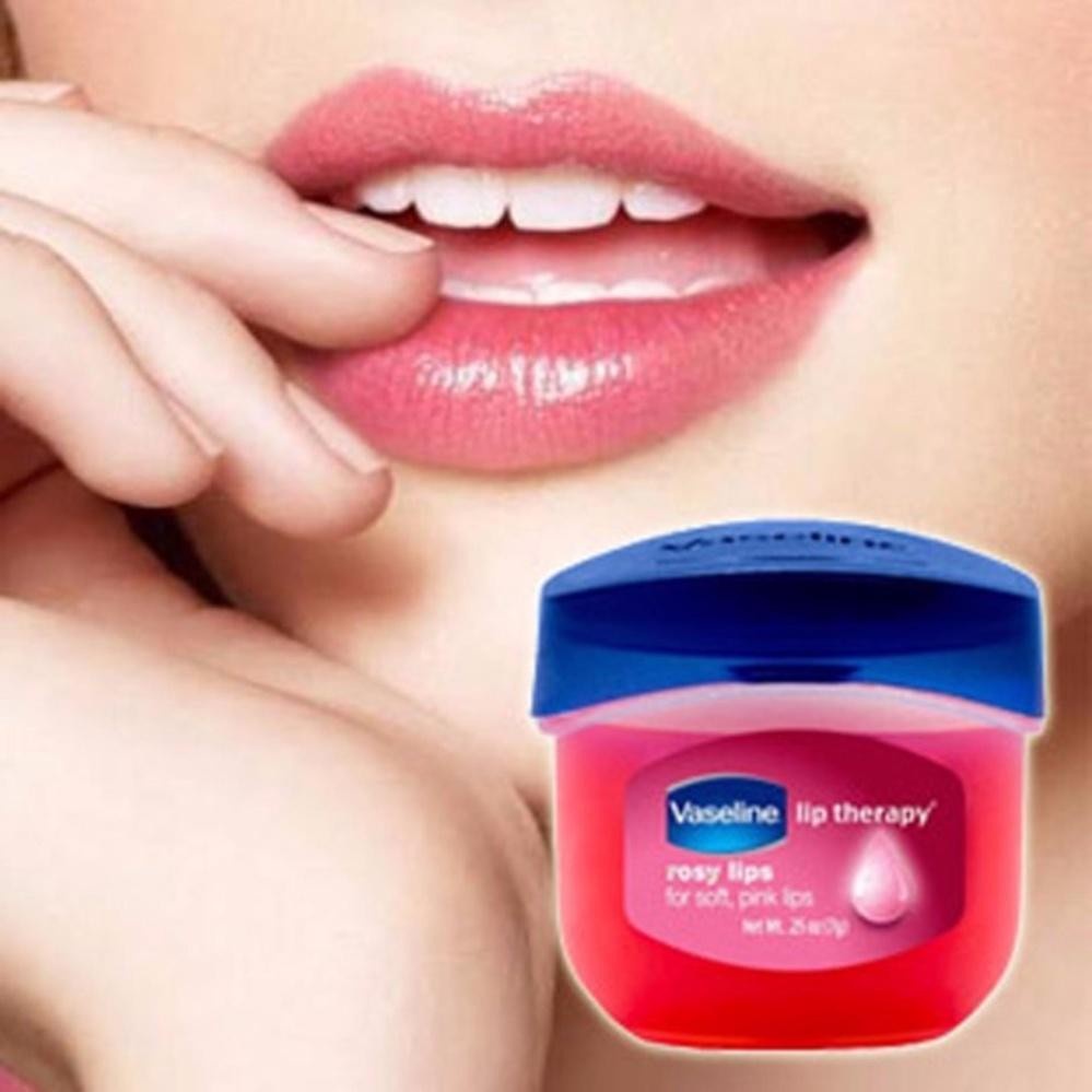 Vaseline Lip Therapy Rosy Lips 0.25oz USA Pocket Size Lip Balm 7gr