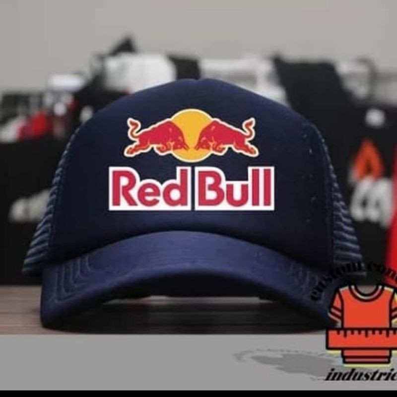 TOPI TRUCKER REDBULL