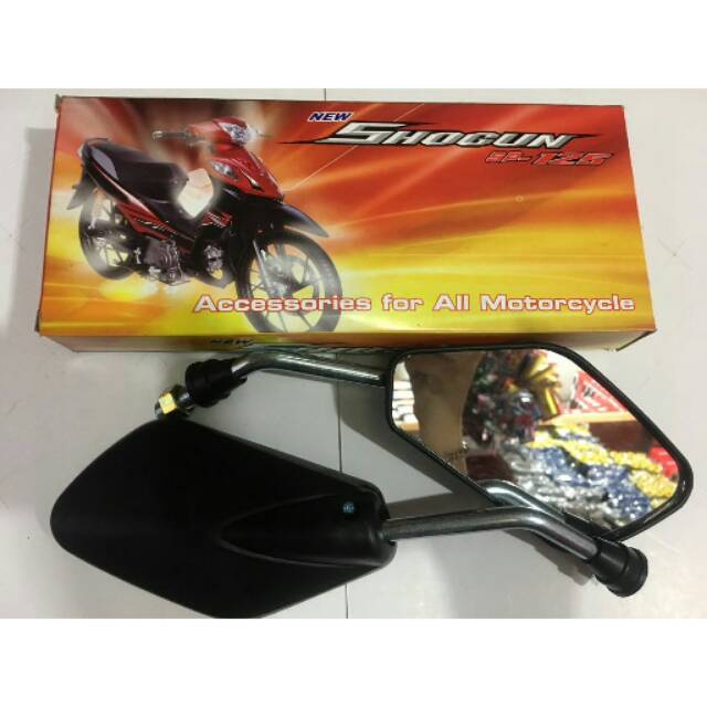 Spion Motor Shogun Sp Tangkai hitam