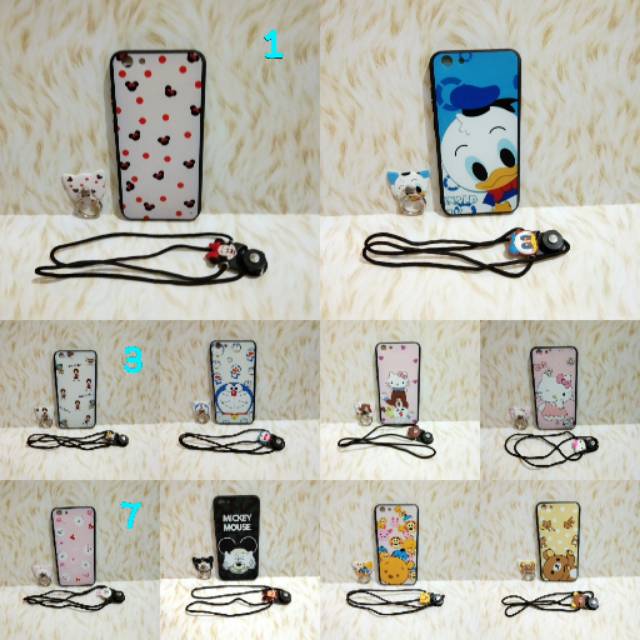 Case Baby Disney + Ring + Tali Gantungan For Vivo Y69