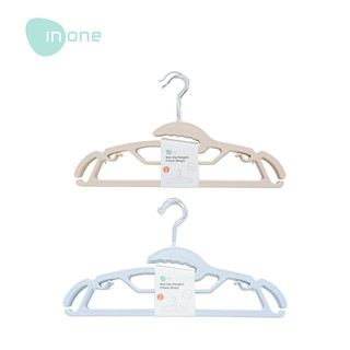 Inone Hanger Gantungan  Baju  Pakaian Plastik  Isi 5 Non Slip 