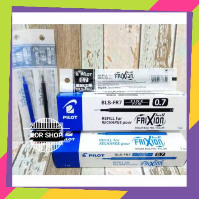 

Refill Isi Pulpen Cetak Pilot Frixion 0.7 mm