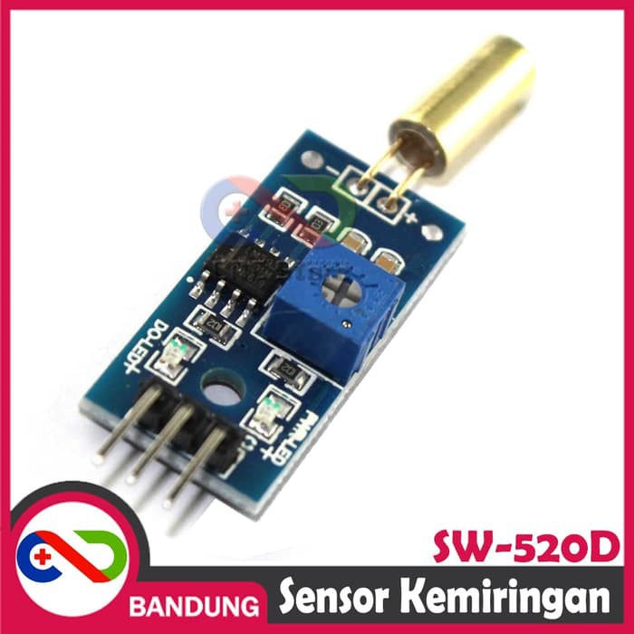 SW-520D SW520D ANGLE TILT KEMIRINGAN 3 PIN SWITCH SENSOR MODULE