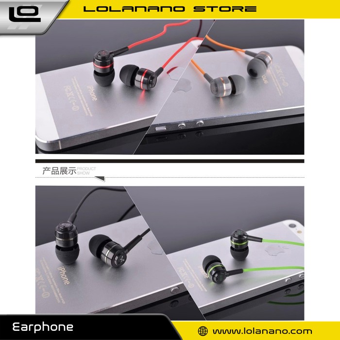 Grab Medan SoundMAGIC Earphones In-ear Sound Isolating Powerful Bass with Mic ES18S Black/Silve