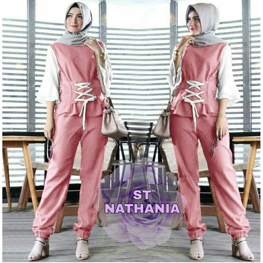 SET NATHANIA 4Warna