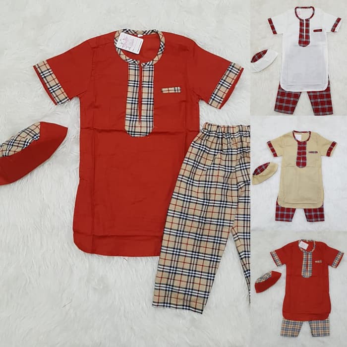 Produk Terbaik Baju Muslim Koko Anak Bayi Laki Laki Pakistan Set Peci Shopee Indonesia