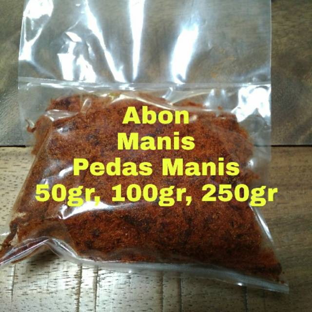 

Abon sapi pedas manis 100 gram