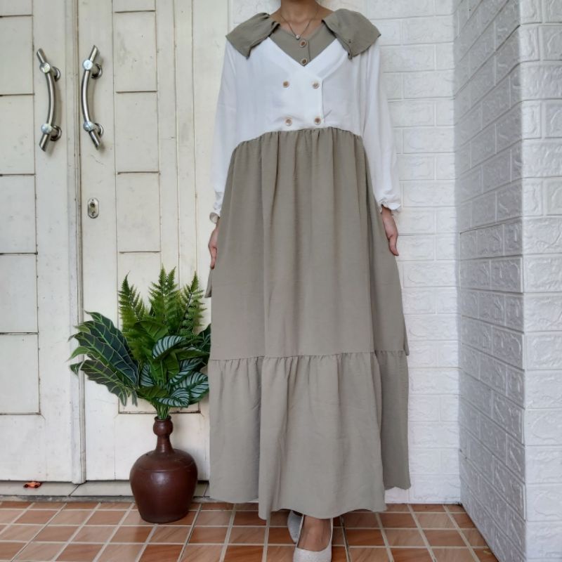 Maxi Dress / Gamis Wanita Kekinian