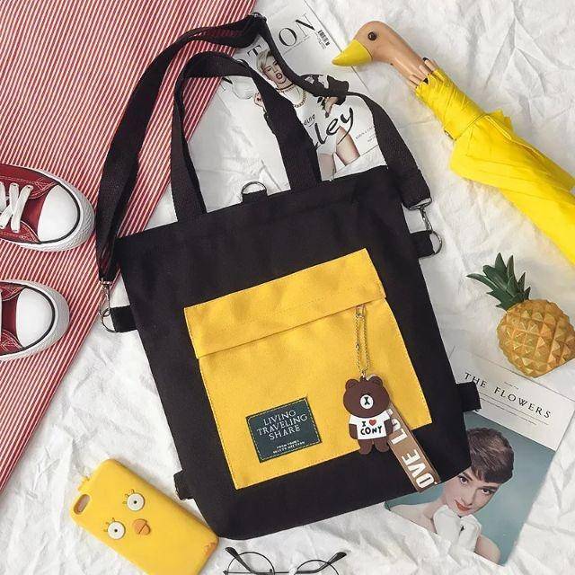 RAJA( COD ) Tas Tote MONSTA Kpop/ Tas Masa Kini/ Slingbeg Ala Korea
