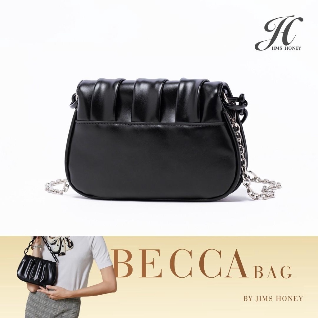 Jims Honey Becca Bag Tas Selempang Clutch Fashion Pesta Wanita Slingbag Import Jimshoney Korea Elega