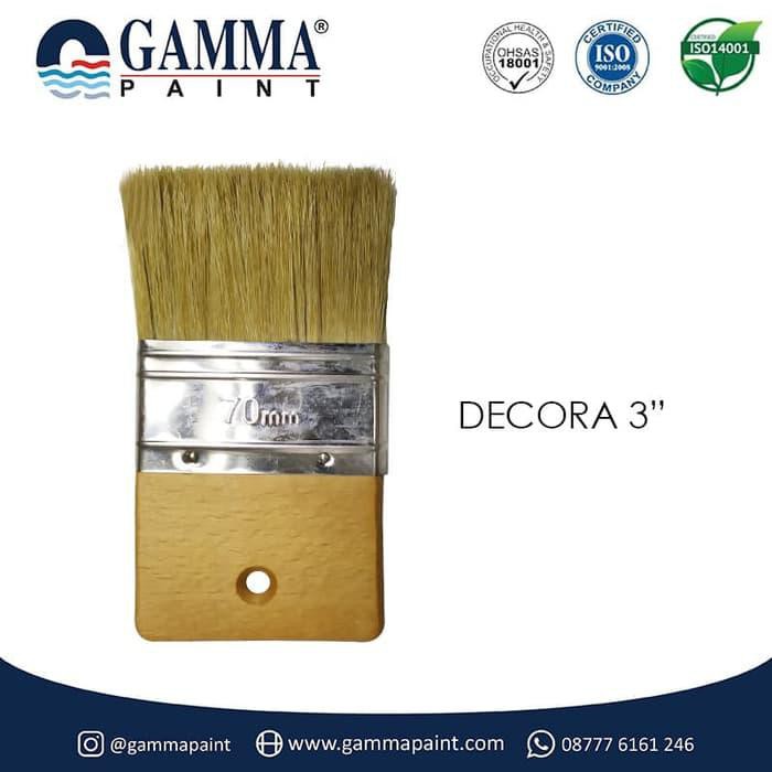 

Cat / Perlengkapan / Decora Brush 3" - Kuas Untuk Pengecatan Motif