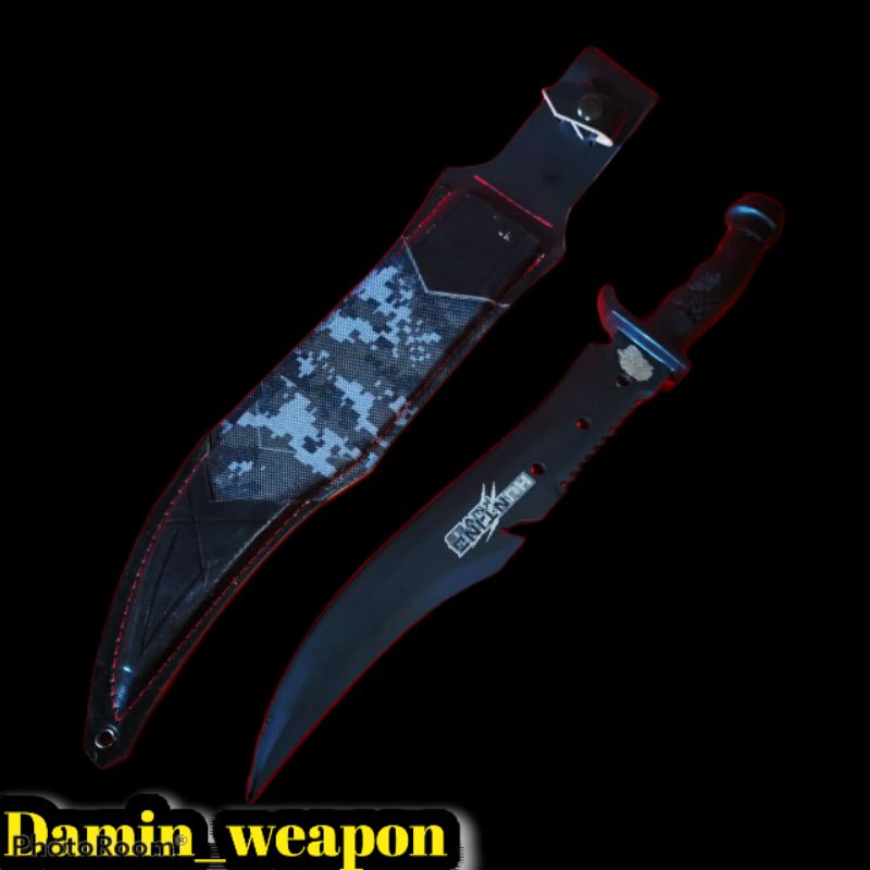 pisau hunting knives berburu termurah super tajam D1234